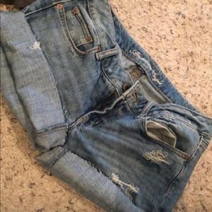 American eagle jean shorts